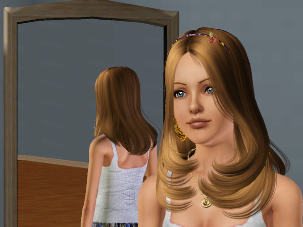 Sims 3 — karissa by sasha1959 — hairs and neclace by peggy outfit was found here at tsr