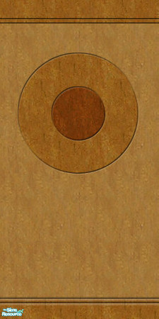 Sims 2 — Wood paneling - circle by earthgirluk03 — Wood paneling - circle - earthgirluk