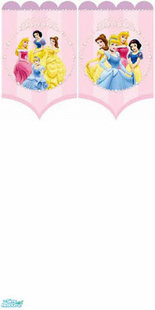 Sims 2 — Princess Tiara Wall by heatherskidsern — Princess Tiara. Part of the Princess Collection by Heather.