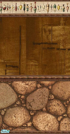 Sims 2 — Fisherman's cabin by Dreamspinner —  a nice log cabin home design my first piece uploaded here