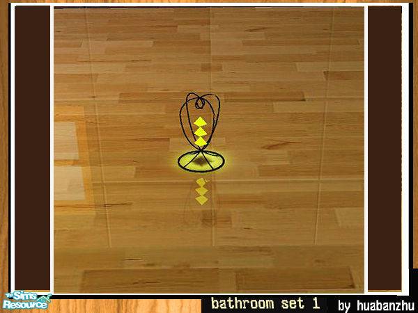 Sims 2 — bathroom set 1 - lighting by huabanzhu — 