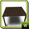 Sims 3 — Perfectly Square Coffee Table by chocolatepaint — Why have a circular or triangular table when you can have a