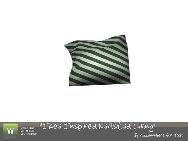 Sims 3 — Ikea Karlstad Living Pillow 3 by TheNumbersWoman — Inspired by Ikea, cheap by design.By RicciNumbers at TSR.