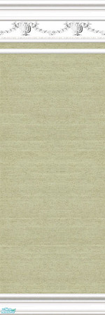 Sims 2 — jsf2RSNRLichen by jsf —  Soft, brown, lichen fibers are woven to form this wallpaper that is held in white rope