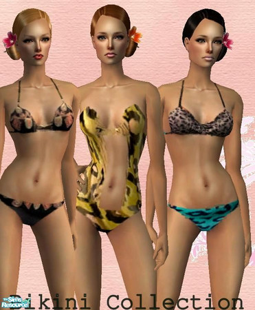 Sims 2 — Bikini Collection #1 by TSR Archive — The first part of my bikini collection! Including 2 bikini\'s and a