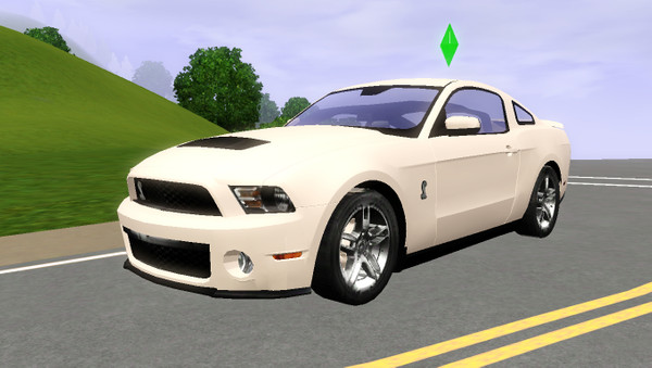 Sims 3 — Ford Mustang Shelby GT 500 by mckconor — All Legend, No compromise. 31 MPG, 305-HP V6 AND THE 26 MPG, 412-HP 5.0