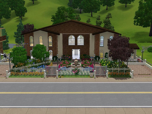 Sims 3 — Rukuba Villa by adonispluto — An elegant Villa that is the delight of any Sim. Comes with Six rooms and two