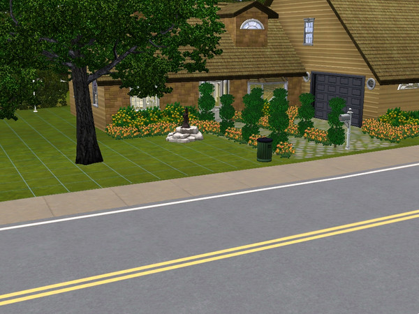 Sims 3 — 21 Sweetwater Loop Ranch by charmedtink — This "L" shaped 2 story house is a beautiful house