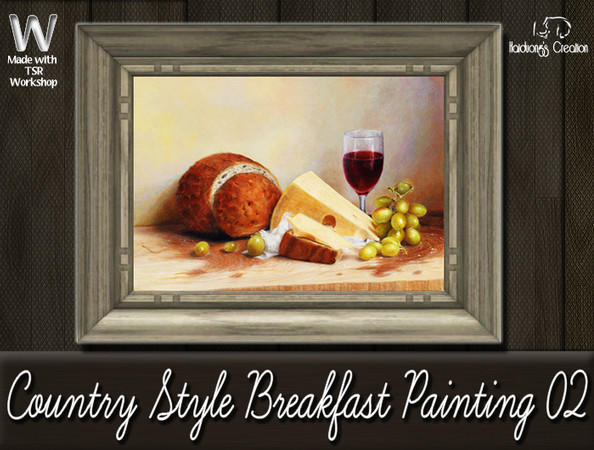 Sims 3 — Country Style Breakfast Painting 2 by haiduong — Enjoy.