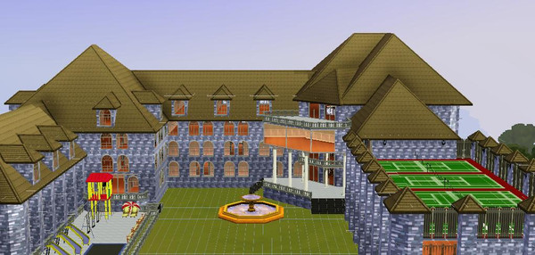 Sims 3 — Hotel Mansion by lauhonwaiabc — A grand mansion...... L2: 10 activity rooms L1: Conference Room, working place