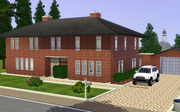 Sims 3 — The Sarilyn by Anakin_Stupaine — This medium-sized-family villa, capable of housing 4 to 6 persons easily,
