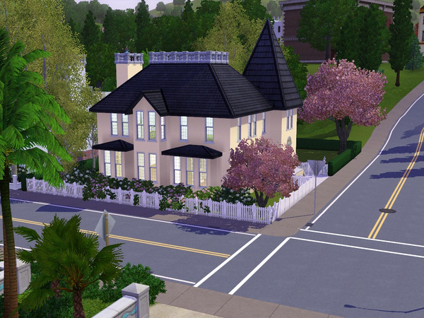 Sims 3 — Villa Del Rossa by simperfect1991 — A verry nice lot, the house has three bedrooms, one bathroom and a
