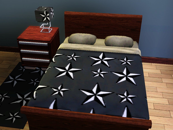 Sims 3 — Nautical Stars Print by Mchll0644 — A cool nautical star print for your Sims. Guarenteed to look awesome on