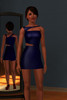 Sims 3 — Herve Leger Cut Out Dress by ladyluxe — Herve Leger inspired bandage mini dress with side cut out. Comes in 3