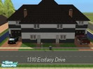 Sims 2 — 1310 Ecstasy Drive by tntxgyrl — This two story duplex will make any Sims new beginings a relaxed and home