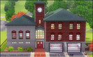 Sims 3 — Fire Station No.2 by shavasite — It my second Fire Station and I love it Custom Content (Not Included) Windows