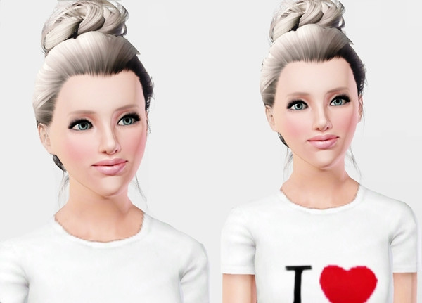 Sims 3 —  by foxysims — Hope you'll like it. ENJOY *Hair by Peggy. Lipstick Blush and Eyes by Lemon Leaf. Eyebrowns by