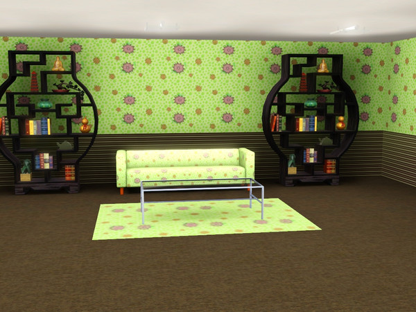 Sims 3 — green Flower by maxi king — A nice spring pattern!