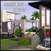 Sims 3 —  ...Modern Zen Retreat, v. 2.0 by kitkat7145 — 1 Bdr, 1 1/2 bath; small modern home with an emphasis on Zen