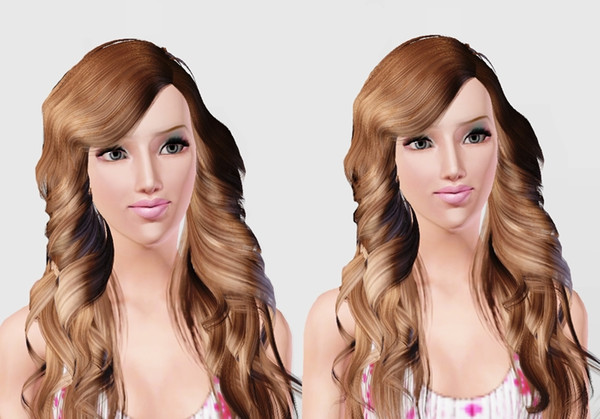 Sims 3 —  by foxysims — Hope you'll like it. ENJOY *Hair by Cazy. Lipstick and Blush by Lemon Leaf. Eyebrowns by Subaxi.