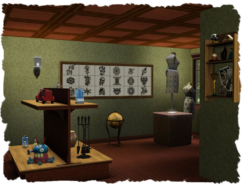 The Sims Resource Local Consignment Shop Community Lot