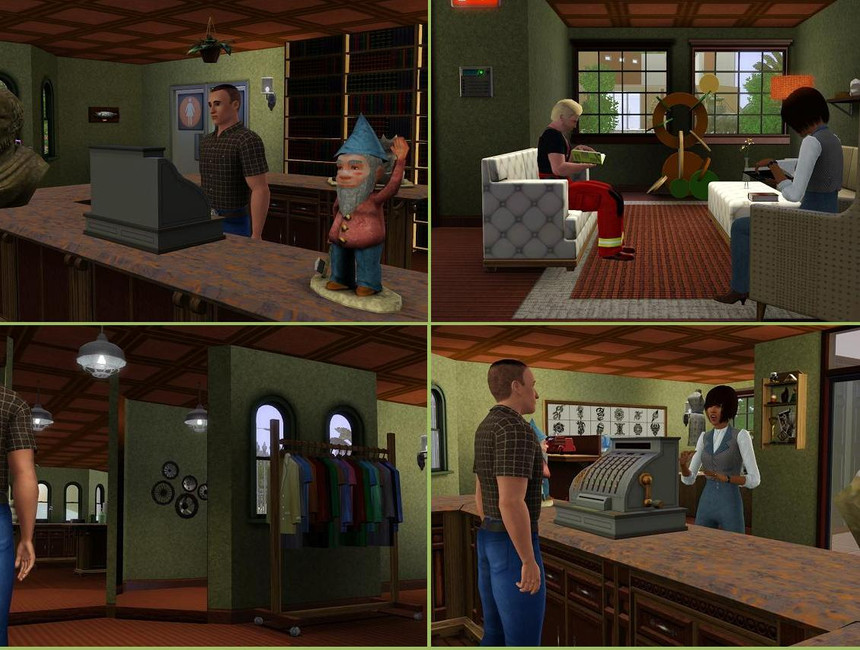 The Sims Resource Local Consignment Shop Community Lot