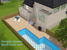 Sims 3 — Summer Modern Beach House Lot by vikachue — We hope you enjoy this summery lot .. please visit fierysims.co.nr