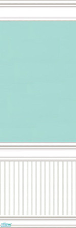 Sims 2 — jsf2CB10VWhirlpool by jsf — A beadboard wainscotting and white crown and kick mouldings hold a medium intensity,