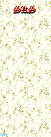Sims 2 — Leafy Vines - AL - Olive by 71robert13 — Simple leafy vines design in olive green. 4 way tileable & stretch