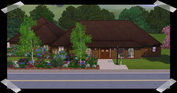 Sims 3 — Has it All 2 by TKayO — A 4 bedroom, 4 1/2 bathroom home with an office, sitting room, living room, great room,