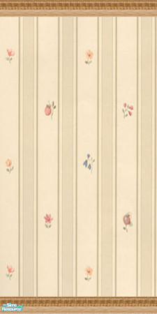 Sims 2 — Peach Kitchen Wallpaper by mahtigwess — Great in kitchens.