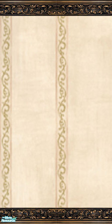 Sims 2 — Tan Stripe Wallpaper by mahtigwess — Tan Stripe Wallpaper- good for studies, offices and dens.