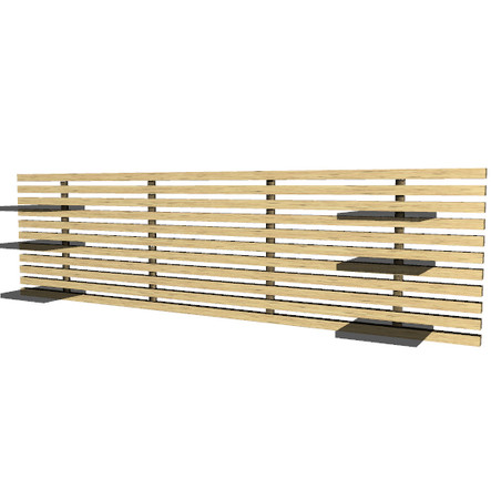 Sims 3 — Ikea Mandal Bedroom Headboard by TheNumbersWoman — Inspired by Ikea, Cheap by Design. By RicciNumbers at TSR.