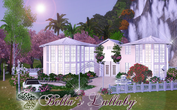 Sims 3 — Bellas Lullaby *FF* by TSR Archive — Bellas Lullaby Fully furnished glamorous lot with an mystical flair! It has
