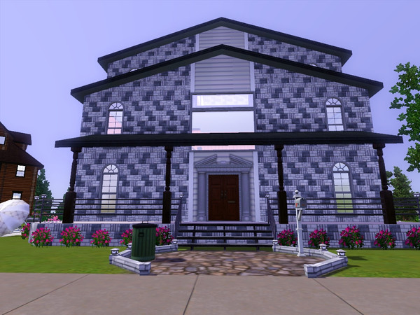 Sims 3 — Stone House by By_HunteR — Stone House / By_HunteR @ TSR