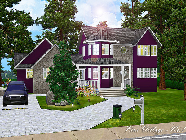 Sims 3 — Pine Village - No 1 by brandontr — BrandonTR@TSR