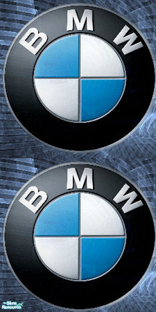 Sims 2 — BMW by harisdjonlagic — BMW Logo as Wall covering. This is a good covering and luks very nice on the walls of