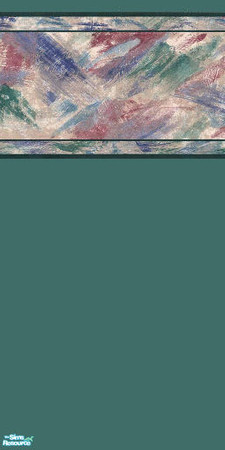 Sims 2 — Multi Trim Green by djhappie — Wild Trim with a green background. This splash of wild trim series can add a bit