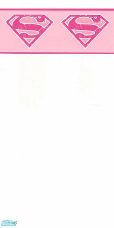 Sims 2 — Super White by djhappie — With all the craze for boys and super heros, your little girls can feel the same with