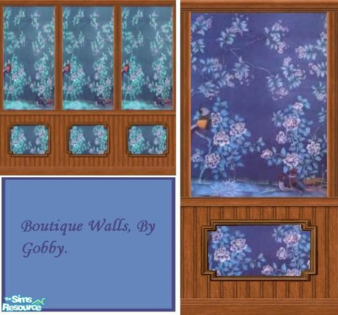 Sims 2 — Panel Boutique. by gobby — Comes in six different colours.