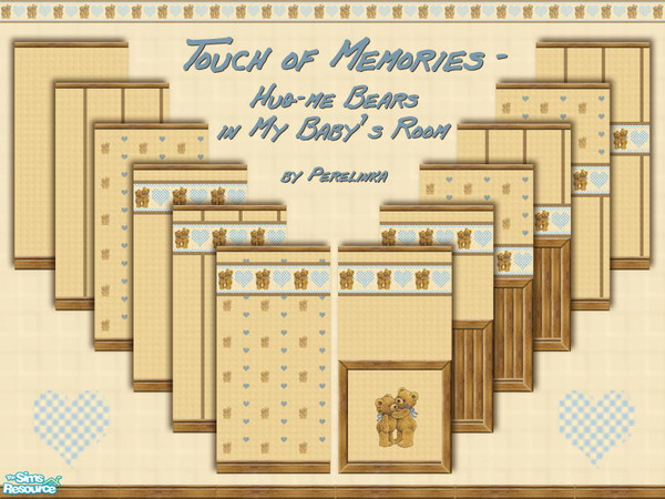 Sims 2 — TOM -Hug-me Bears in My Baby's Room by perelinka — TOUCH OF MEMORIES - Hug-me Bears in My Baby's Room