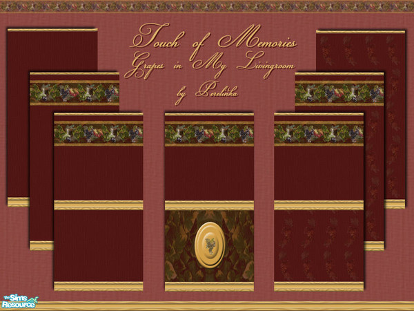 Sims 2 — TOM - Grapes in My Livingroom by perelinka — TOUCH OF MEMORIES - Grapes in My Livingroom