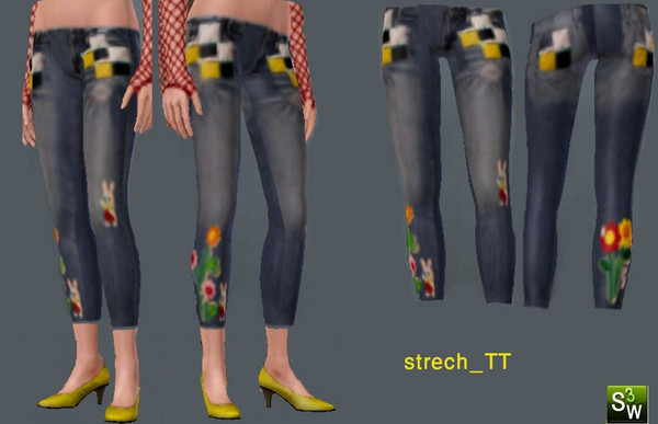 Sims 3 — strech-tt by greenislove — No Description