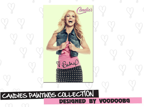 Sims 3 — Britney Candies 6 by VoodooBG — Painting poster teen room