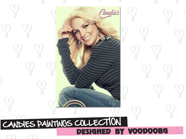 Sims 3 — Britney Spears Candies 2 by VoodooBG — Painting poster teen room