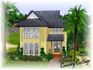 Sims 3 — Canary Cottage by Schnecke — The classic appeal of this lovely cottage is its Conch House style architecture.