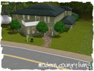 Sims 3 — Modern Country Living by Chantillii — From the outisde this house looks just like an ordinary country house but