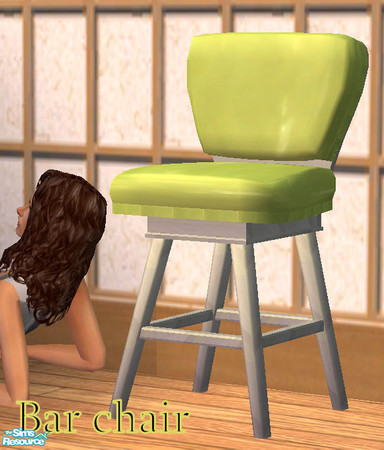 Sims 2 — Student Livingroom - Bar chair by Cleotopia — Here is my first room ever done! Thanks to theangelicmonte for the