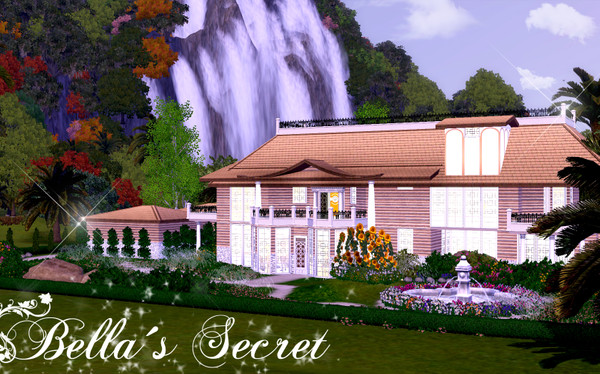 Sims 3 — Bellas Secret *FF* by TSR Archive — Aweet wooden home for your romantic sims:) It has two stories First