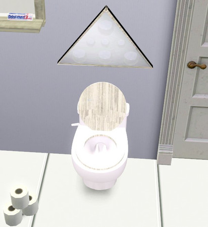 Sims 3 — Bathroom Amy Toilet by CaliDea — Toilet Amy